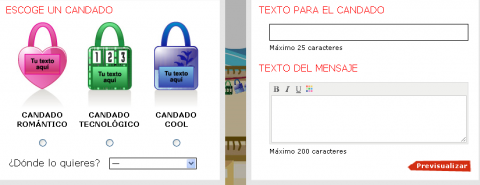 Elige tu candado Elige tu candado