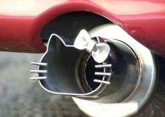 Tubo de escape Hello Kitty