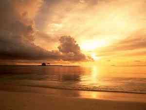 atardecer