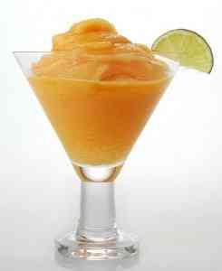sorbete de naranja sorbete de naranja